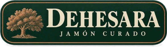 Diseño de etiqueta para jamón curado