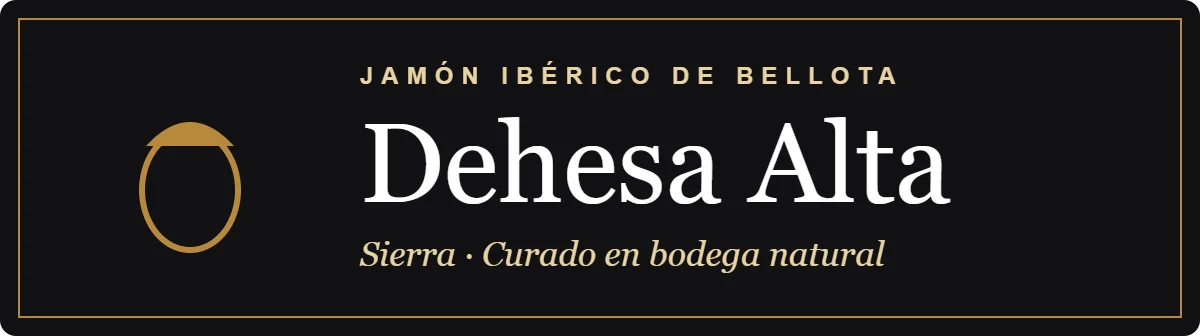 Etiquetas para carne en Andalucía: diseño de etiqueta para jamón ibérico de bellota
