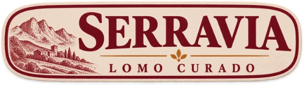 Diseño de etiqueta para lomo curado
