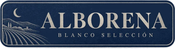Diseño de etiqueta de vino blanco personalizada