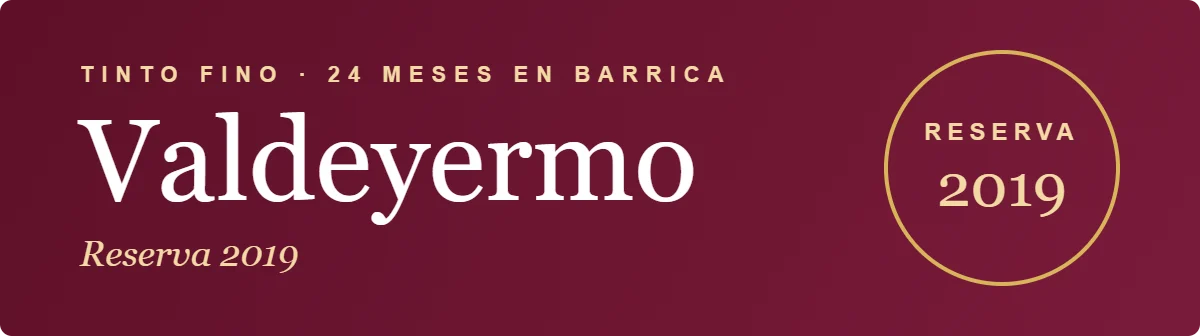 Etiquetas de vino en Castilla y León: diseño de etiqueta para tinto fino reserva