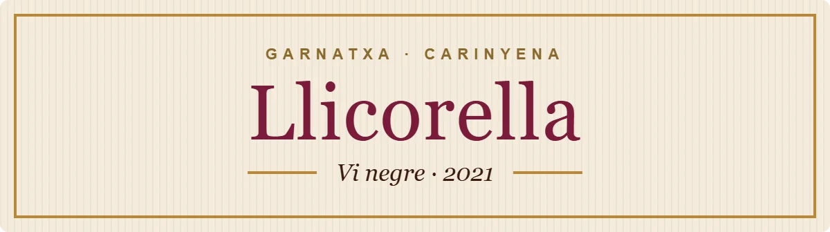 Diseño de etiqueta para vino tinto de garnacha y cariñena